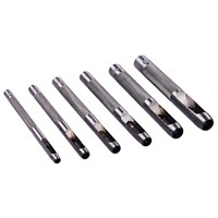 Amtech 6pc Hollow Punch Set